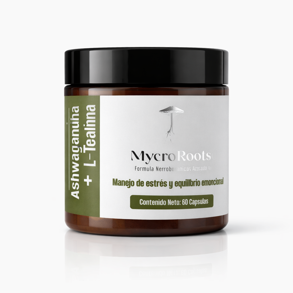 CALMBALANCE Mycrorrots Ashwagandha KSM-66 - L Teanina