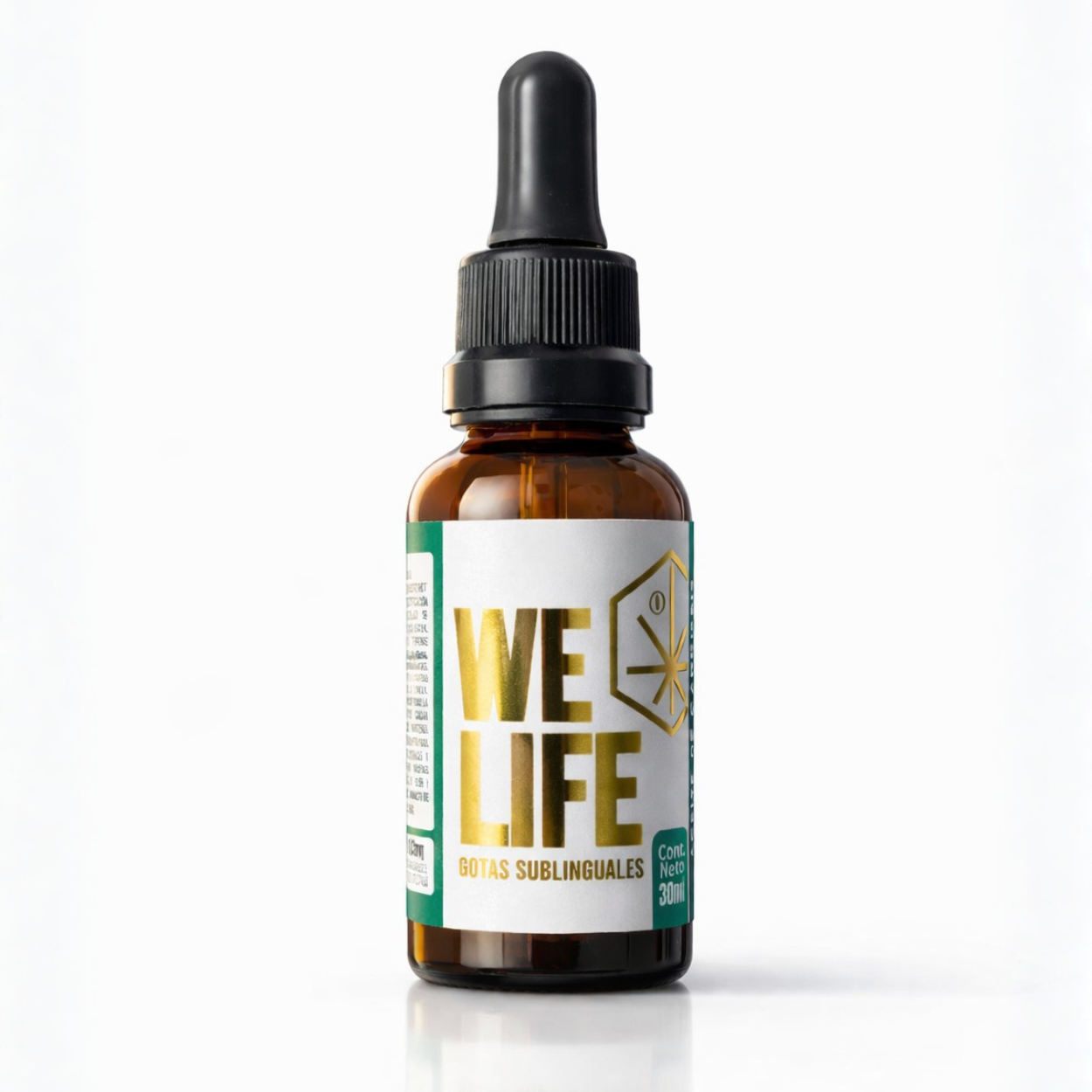 Aceite Welife ratio 1:1 750mg de concentración (Ansiedad, estres e insomnio) X1