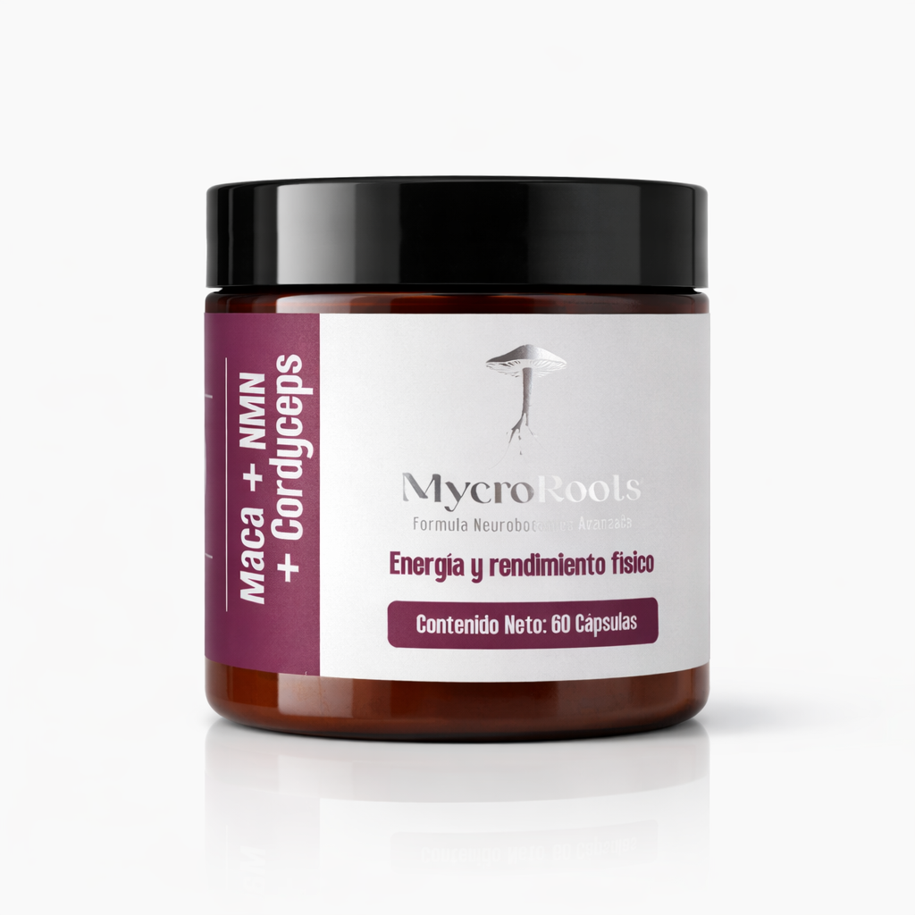 ENERGYDRIVE Mycrorrots Maca - NMN(Nicotinamida) - Cordyceps